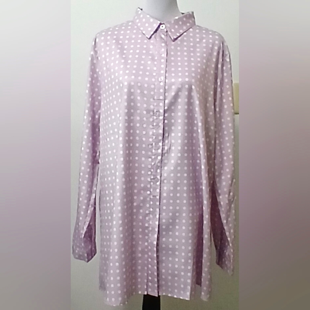 21-012 NWOT Temu Button-Up Top size 5X (3X US)